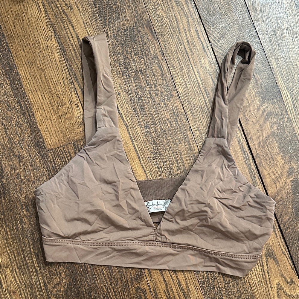 Brown Free People Intimately Bralette